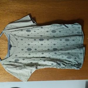 Lane Bryant t-shirt I'm going to say it's an olive green different shades going